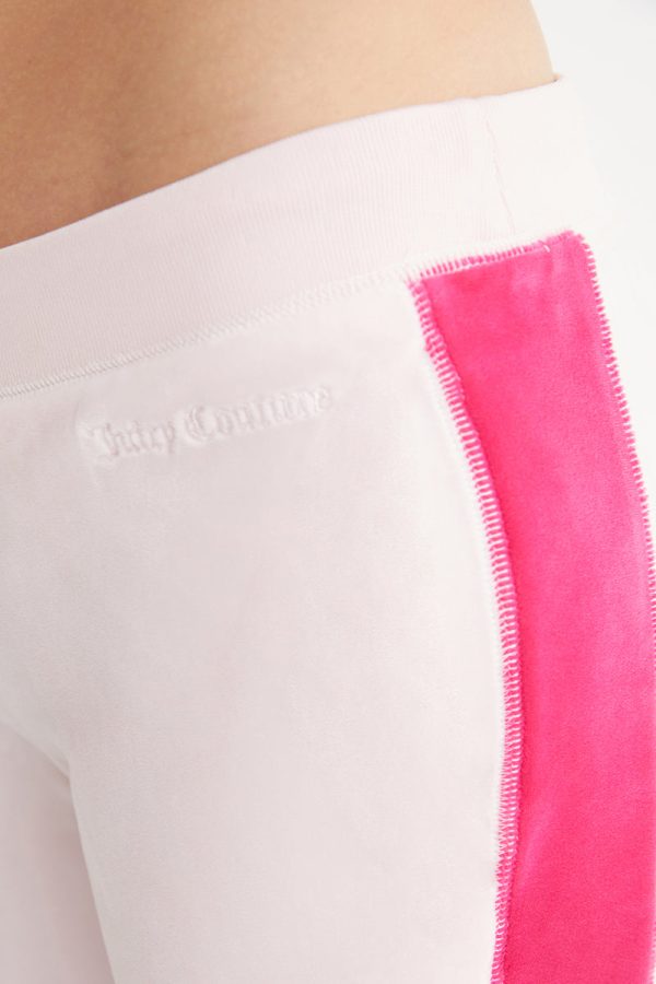 Colorblock Velour Track Pants - Image 4