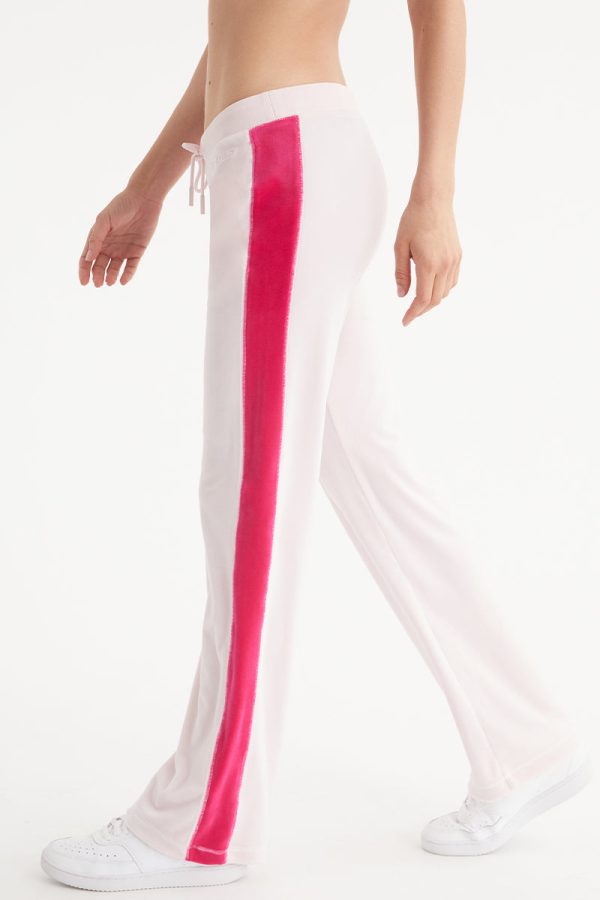 Colorblock Velour Track Pants - Image 2