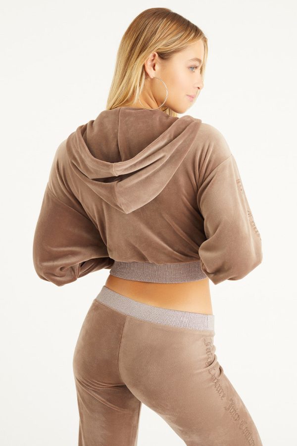 Cropped Jacket with Side Bling - Image 4