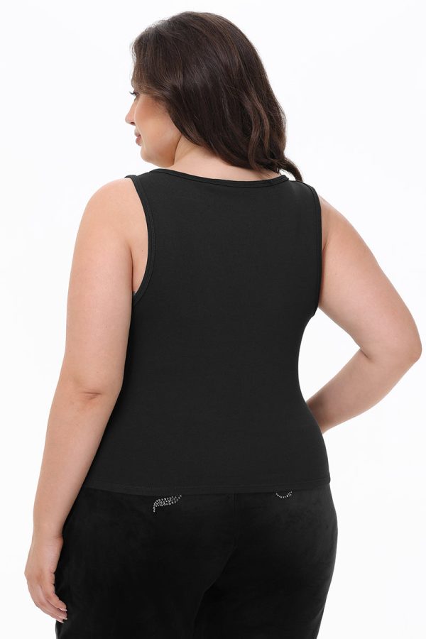 Plus-Size Big Bling Couture Tank Top - Image 2