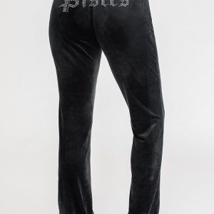 Pisces Big Bling Velour Track Pants