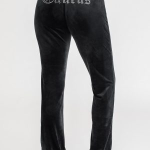 Taurus Big Bling Velour Track Pants