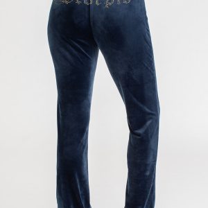 Scorpio Customizable Big Bling Velour Track Pants