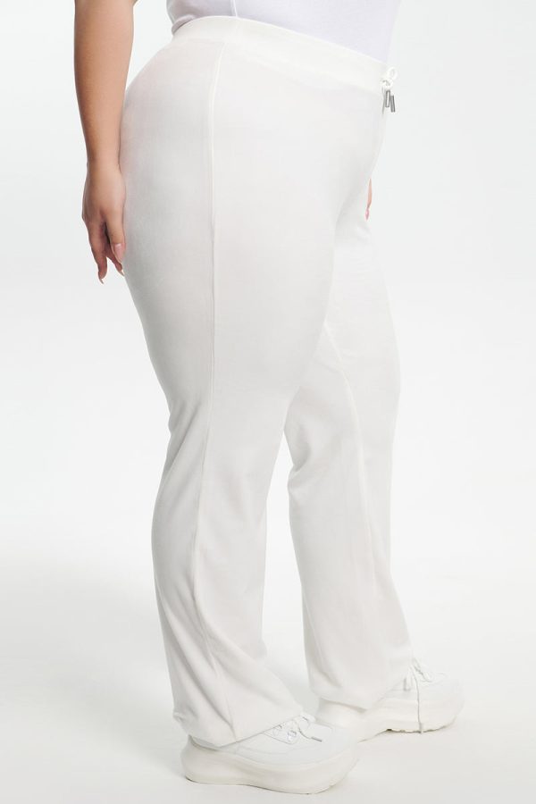 Bride Customizable Big Bling Velour Track Pants - Image 9
