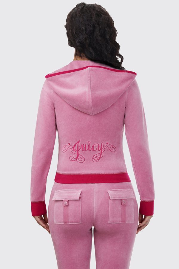 Sweetheart Cotton Velour Track Pants - Image 5