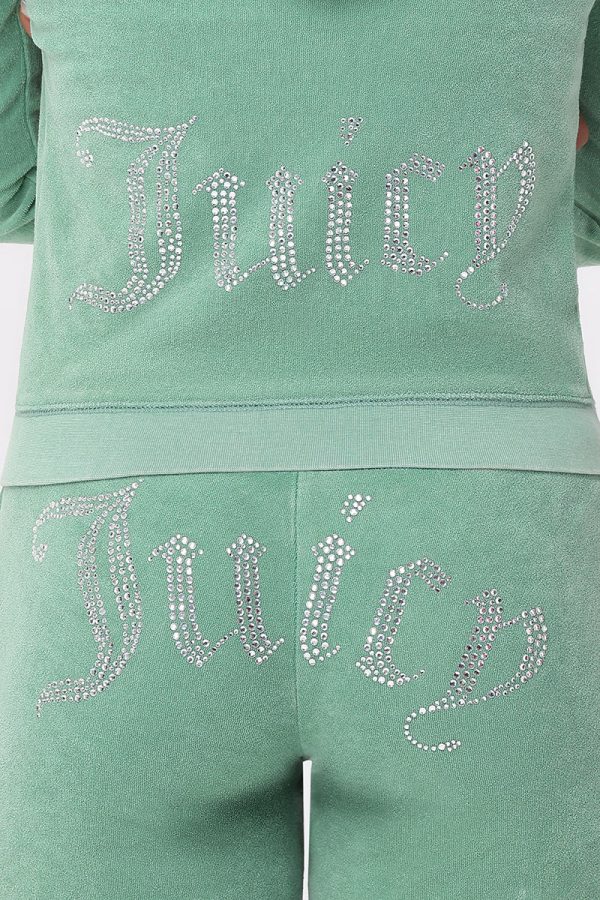 Big Bling Towel Terry Zip Hoodie - Image 5