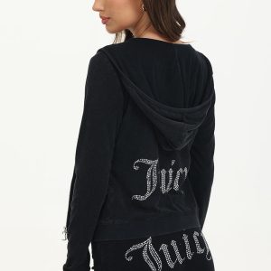 Big Bling Towel Terry Zip Hoodie