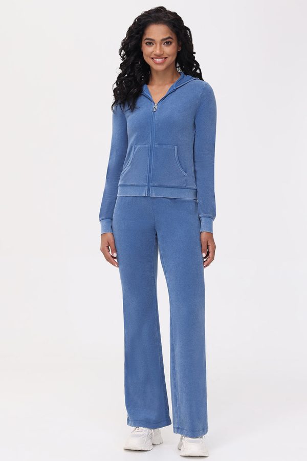 Big Bling Towel Terry Track Pants - Image 5