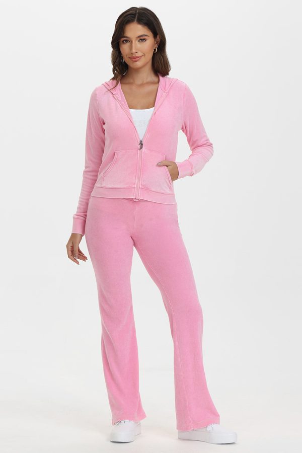 Big Bling Towel Terry Track Pants - Image 5