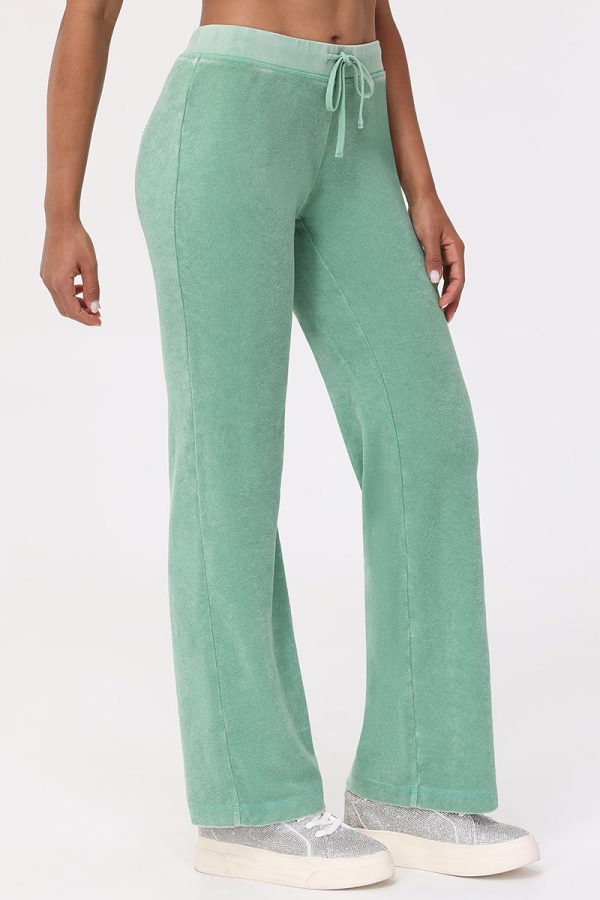 Big Bling Towel Terry Track Pants - Image 3