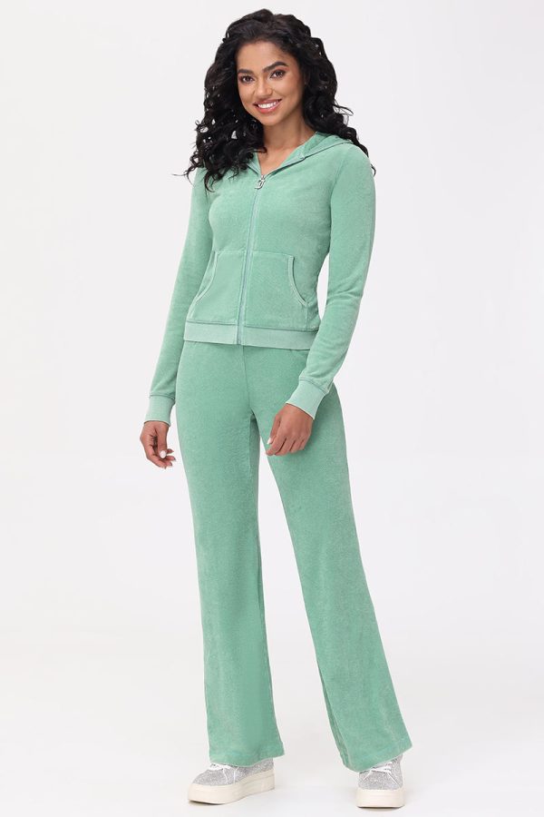 Big Bling Towel Terry Track Pants - Image 5