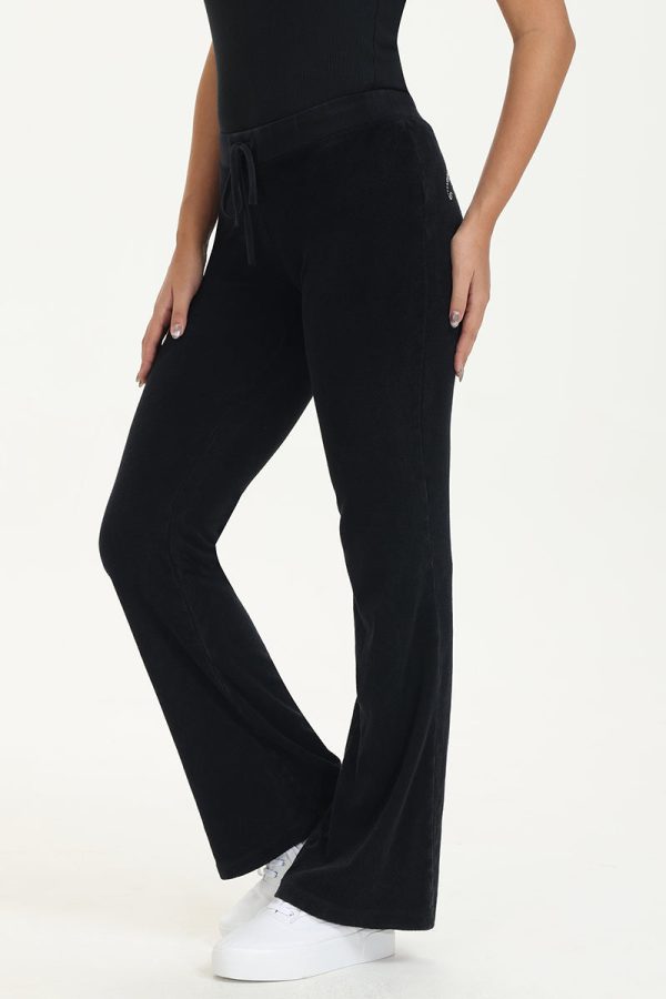 Big Bling Towel Terry Track Pants - Image 3