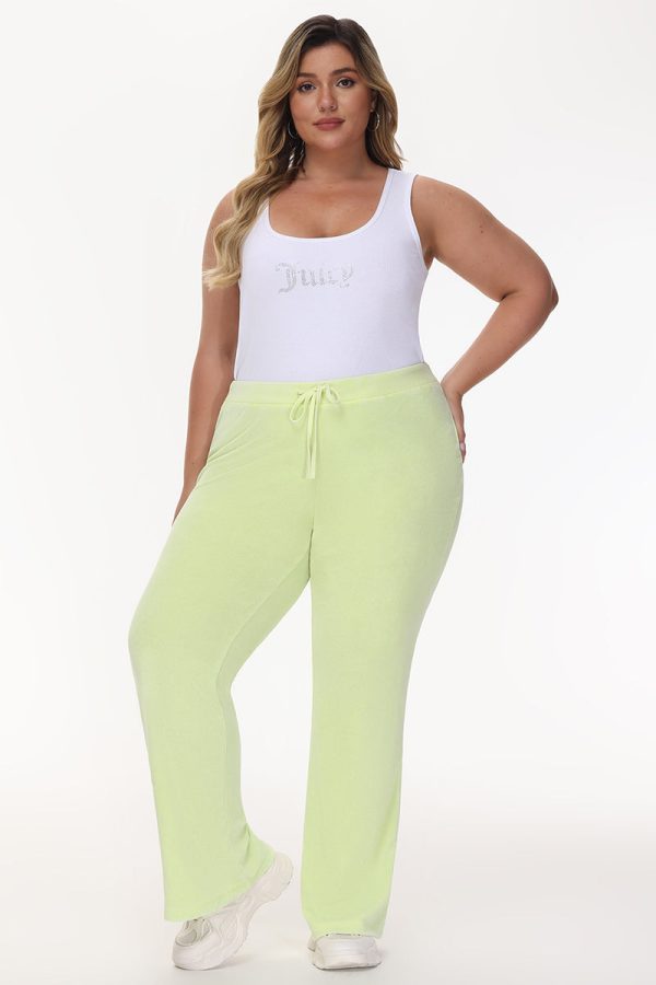 Plus-Size Big Bling Towel Terry Track Pants - Image 4