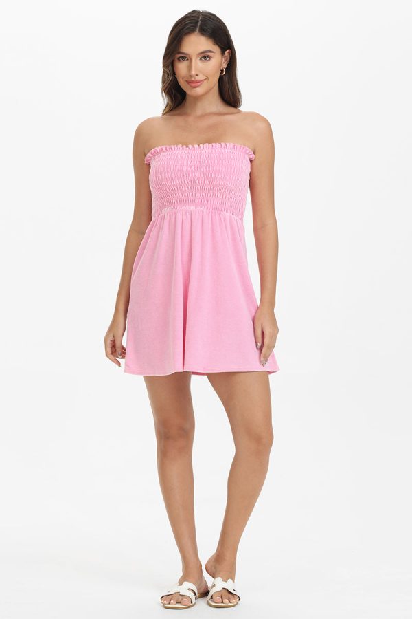 Towel Terry Smocked Dress - Image 2