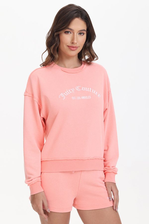 French Terry Embroidered Crewneck - Image 3