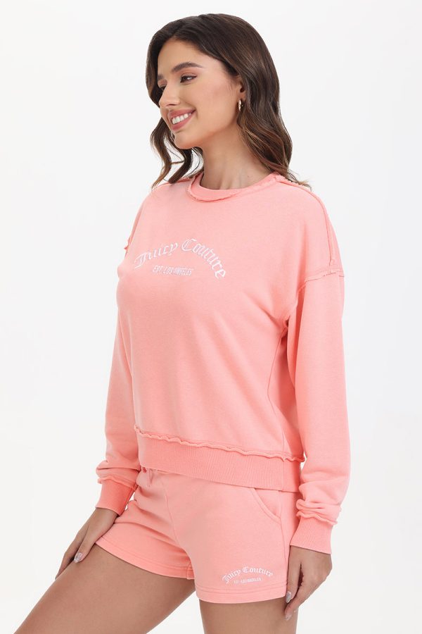 French Terry Embroidered Crewneck - Image 5