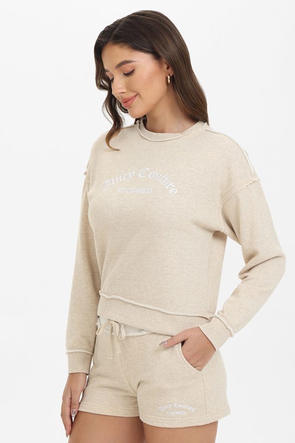 French Terry Embroidered Crewneck - Image 3
