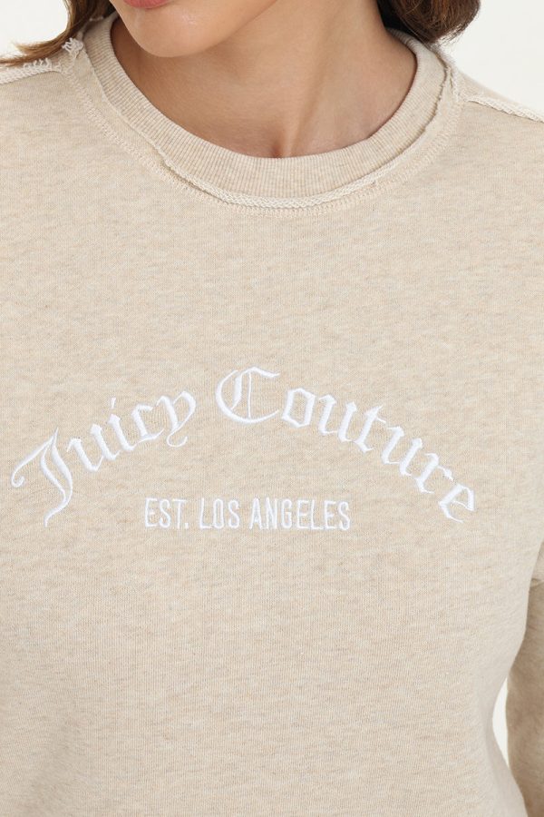 French Terry Embroidered Crewneck - Image 4
