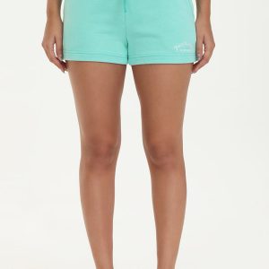 French Terry Embroidered Shorts