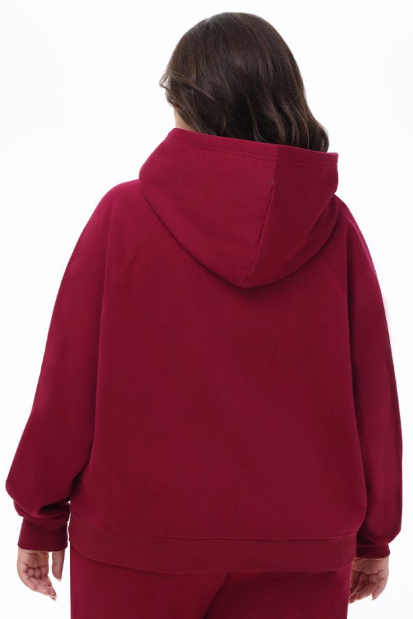 Plus-Size Oversized Fleece Scottie Dog Hoodie - Image 3