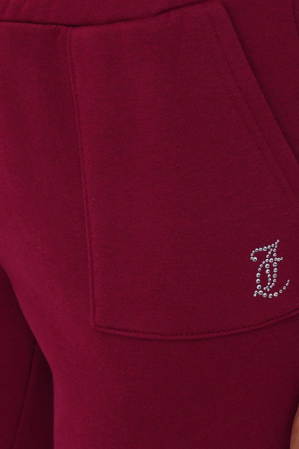 Small Bling Fleece Sweatpants - Image 4