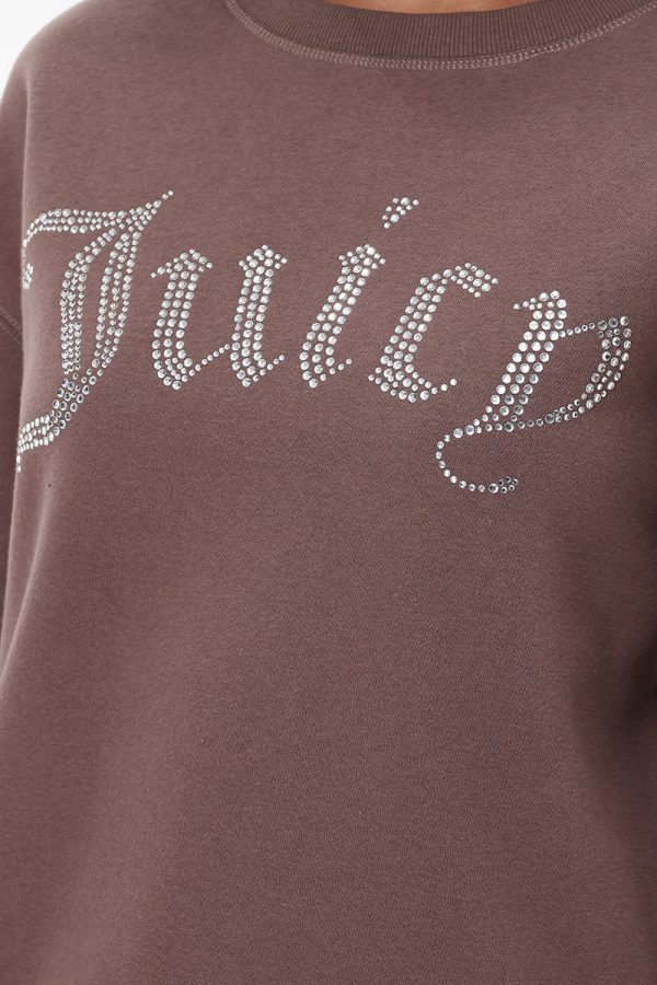 Big Bling Fleece Crewneck Pullover - Image 4