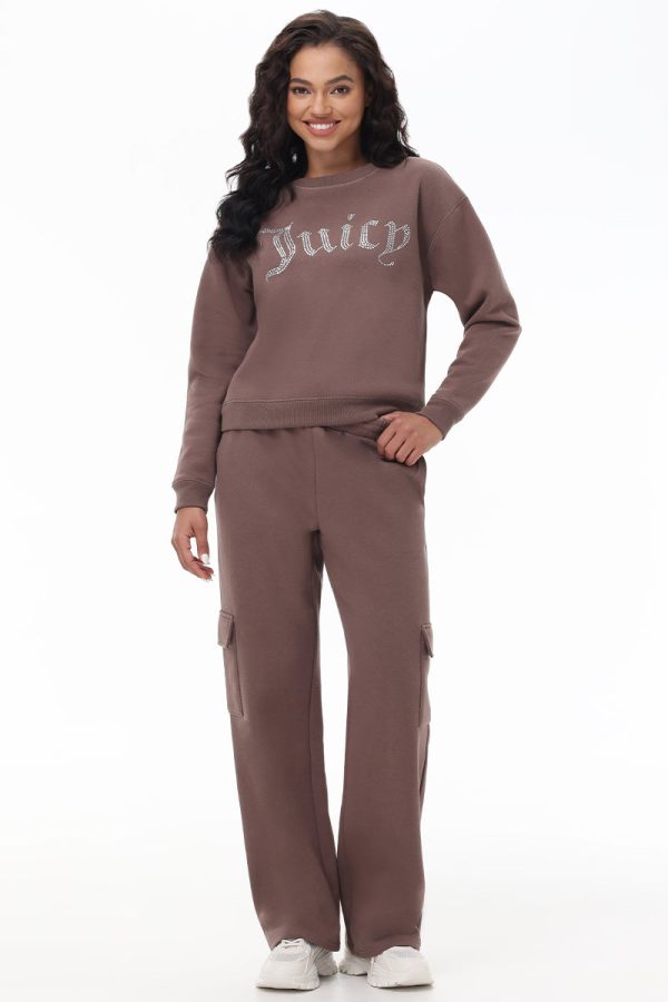 Big Bling Fleece Crewneck Pullover - Image 5