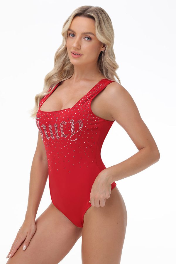 Big Bling Scoop Neck Tank Bodysuit - Image 2