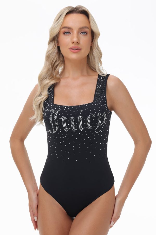 Big Bling Scoop Neck Tank Bodysuit - Image 3