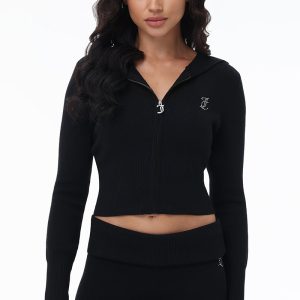 Small Bling Knit Cropped Jacket