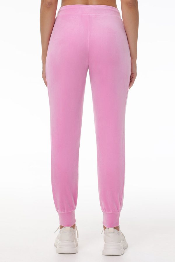 Velour Jogger With Side Bling - Image 3