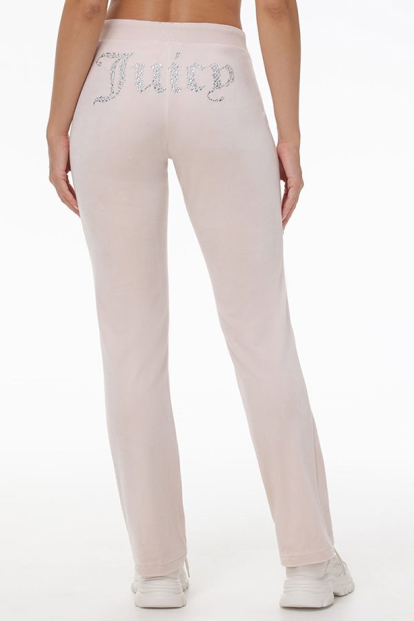 Mixed Crystals Velour Track Pants