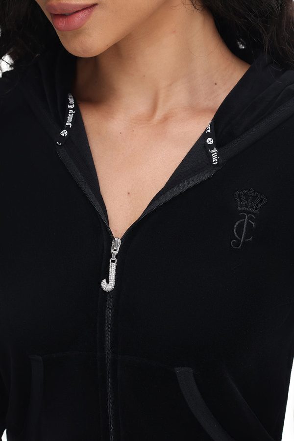 Heritage Cotton Velour Hoodie - Image 4