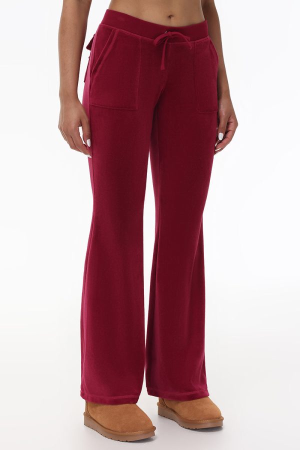 Heritage Cotton Velour Track Pants - Image 2