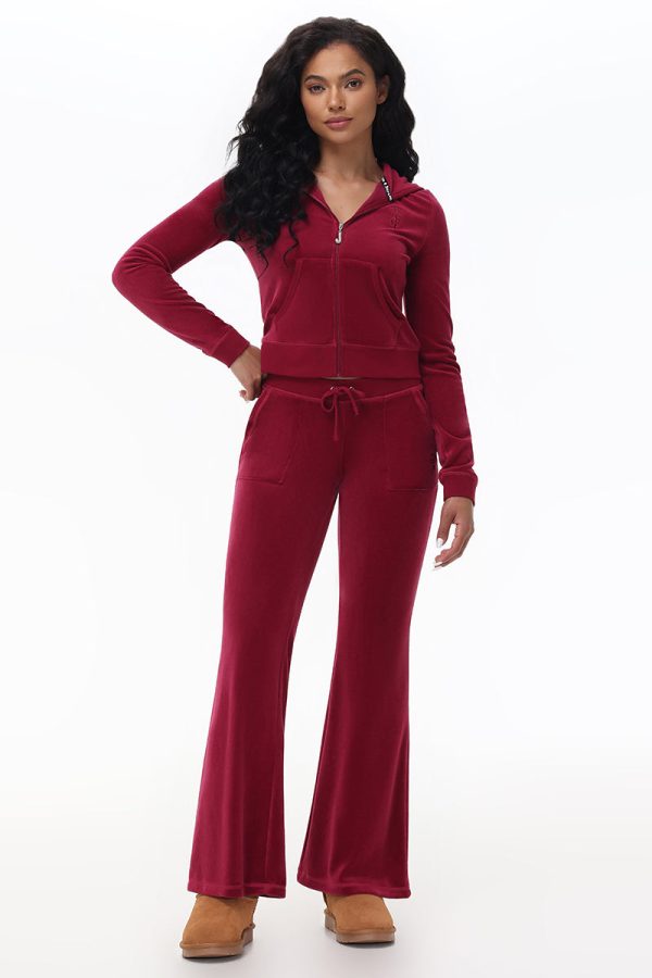 Heritage Cotton Velour Track Pants - Image 5