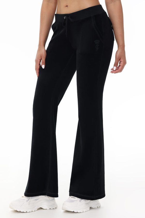Heritage Cotton Velour Track Pants - Image 2