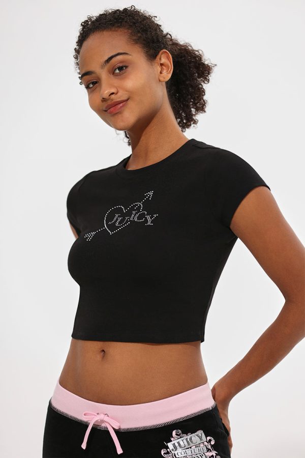 Heart & Arrow Baby Tee - Image 2