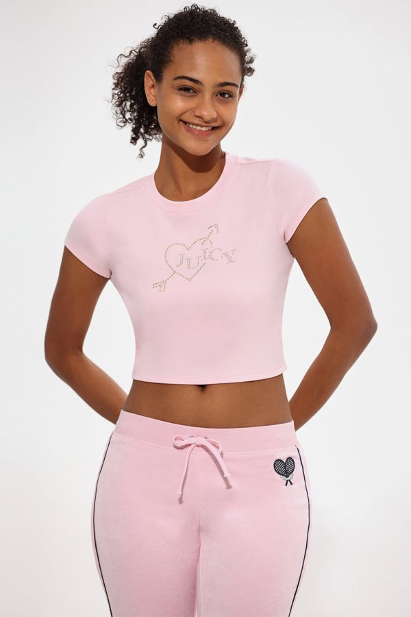 Heart & Arrow Baby Tee - Image 2