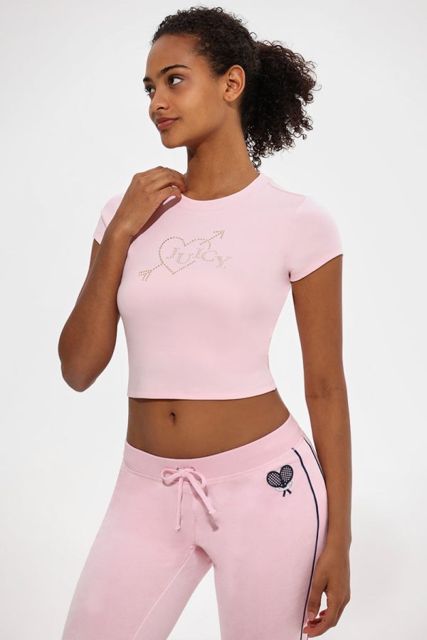 Heart & Arrow Baby Tee - Image 4