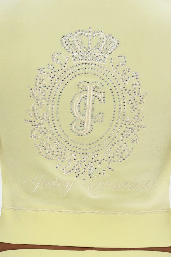Crown Heritage Cotton Velour Hoodie - Image 4