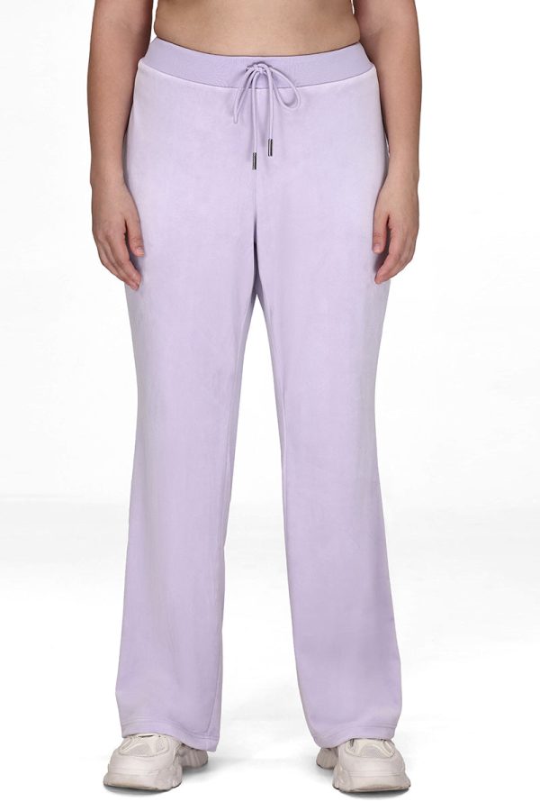 Plus-Size OG Big Bling Velour Track Pants - Image 2