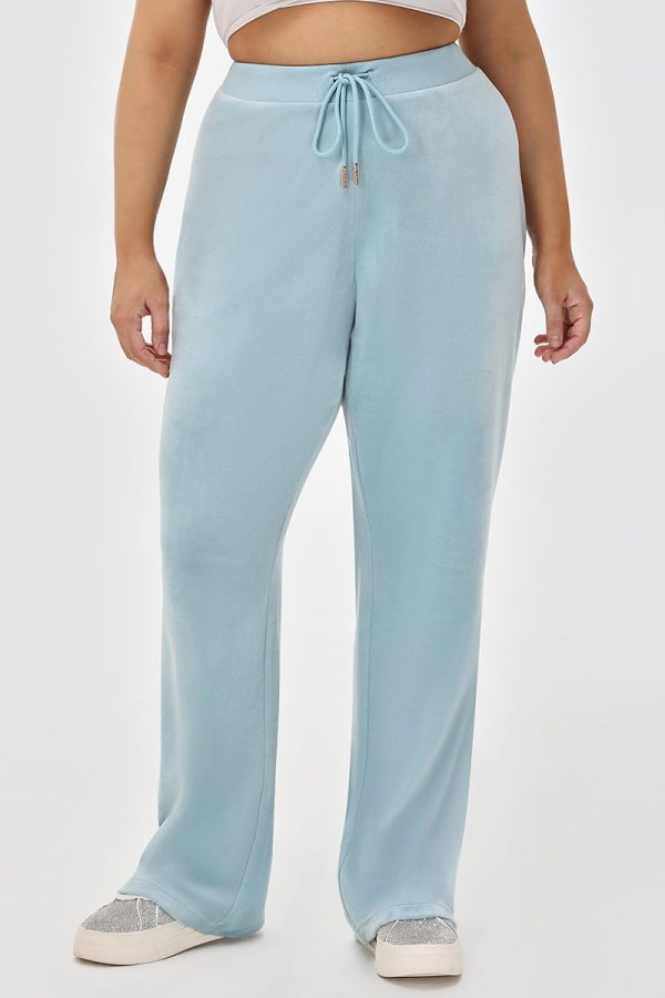 Plus-Size OG Big Bling Velour Track Pants - Image 2
