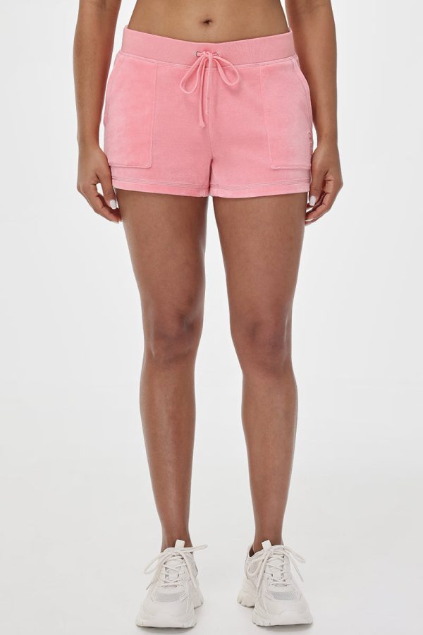 Crown Heritage Cotton Velour Shorts - Image 3