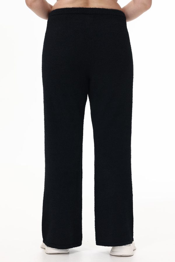 Plus-Size Metallic Eyelash Flared Pant - Image 3