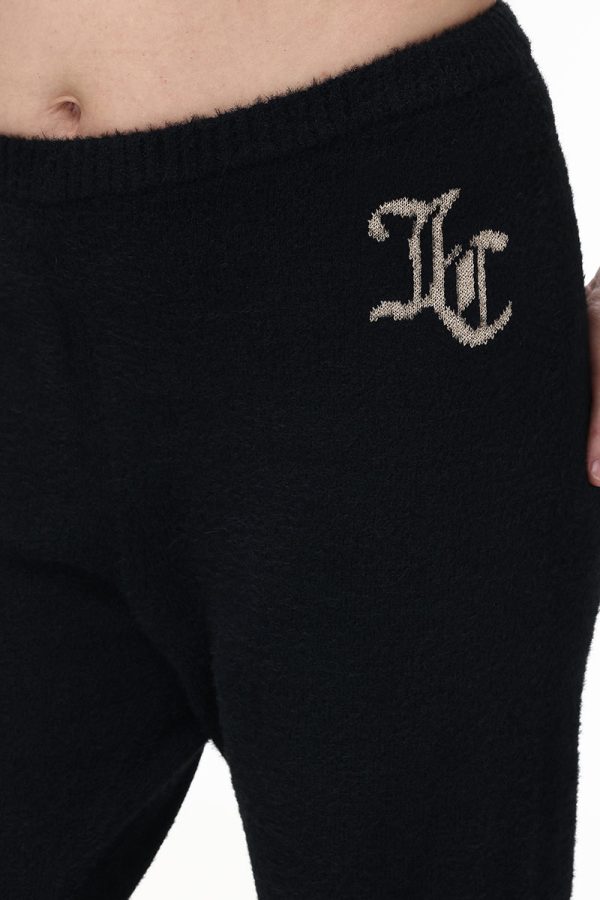 Plus-Size Metallic Eyelash Flared Pant - Image 4