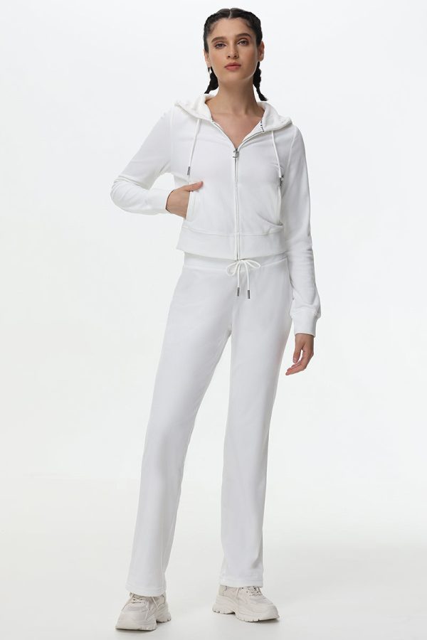 Plus-Size Technicolor Customizable Big Bling Velour Hoodie - Image 11