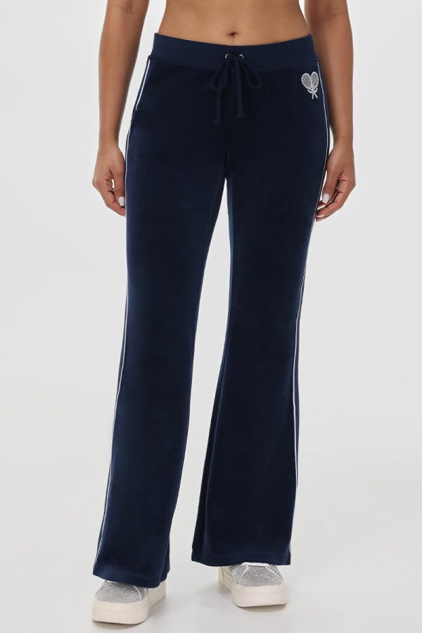 Tennis Cotton Velour Track Pants - Image 3