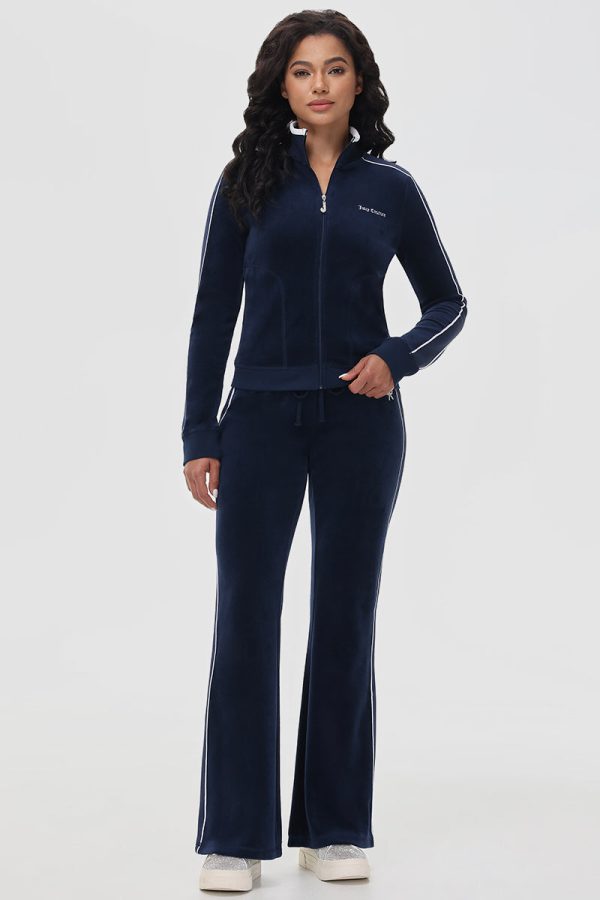 Tennis Cotton Velour Track Pants - Image 5