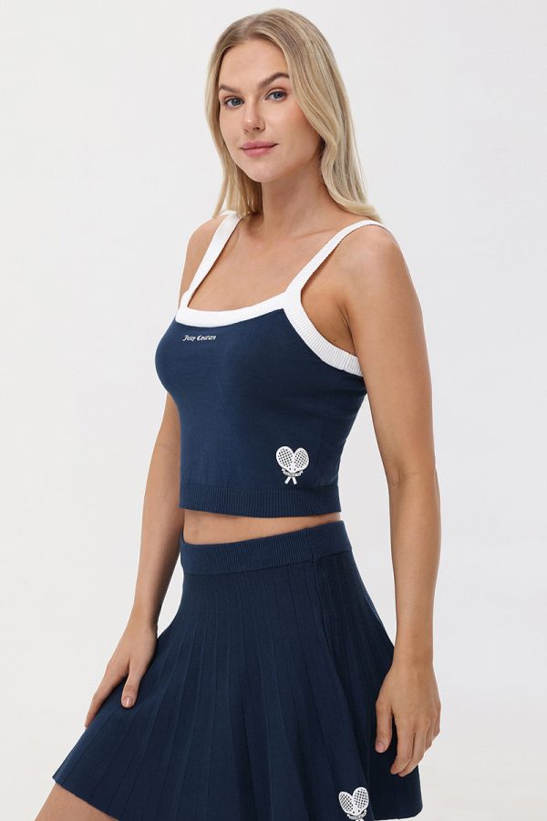 Juicy Tennis Sweater Tank - Image 4