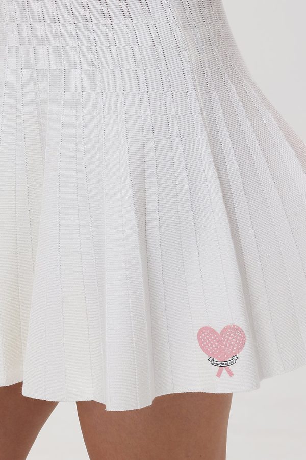 Juicy Tennis Pleated Skirt - Image 5